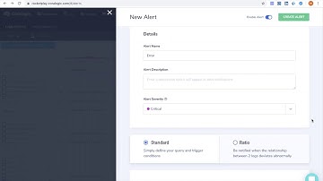 Coralogix Dynamic threshold alerts