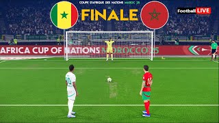 SÉNÉGAL vs MAROC - Penalty Shootout - FINALE Coupe d'Afrique des Nations 2025 | eFootball PES