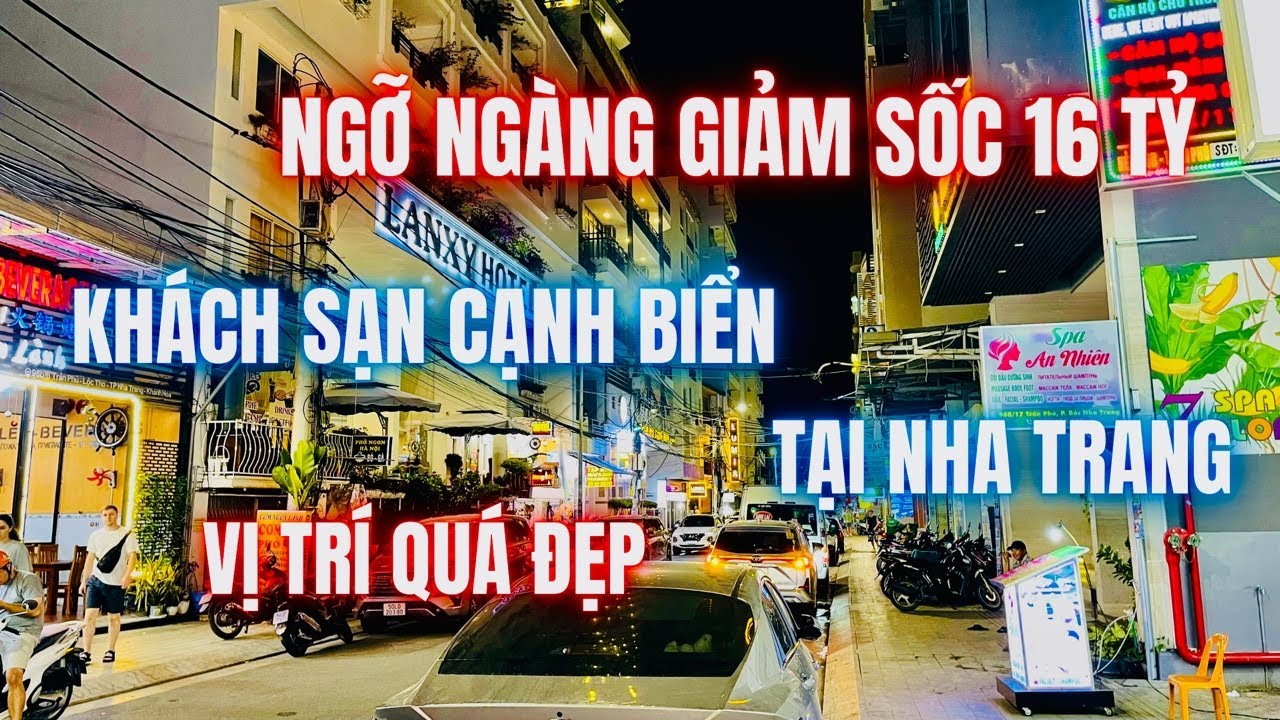 Ngỡ ngàng giảm sốc 16 tỷ bán khách sạn Trần Phú cạnh biển Nha Trang | nhà đất nha trang gần biển