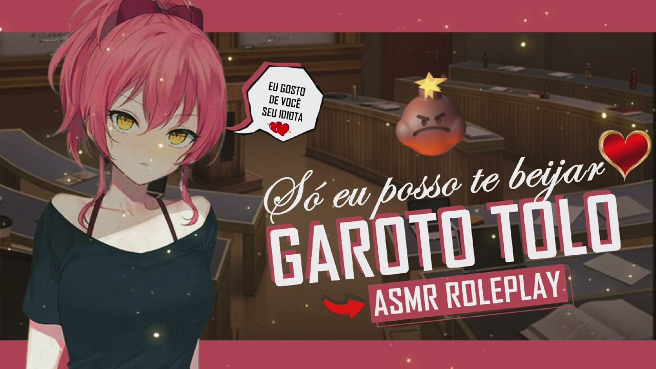 ASMR VALENTONA COM CIÚMES TE BEIJANDO