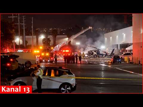 Multiple people killed as news helicopter crashes in Los Angeles