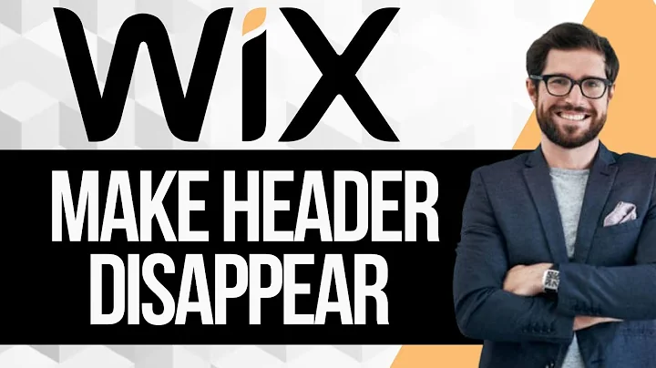 How to Make Header Disappear on Scroll in Wix