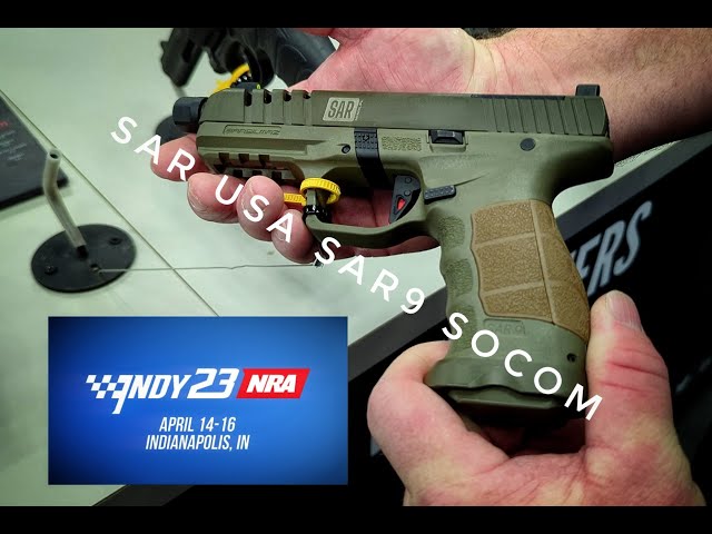 NRAAM 2023 SAR USA SAR9 Socom - YouTube