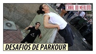 DESAFIOS DE PARKOUR NA RUA | PARA INICIANTES