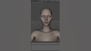 Using morphs in Daz Studio to create an abstract alien digital character 👽 #3dcharacter #gamedesign