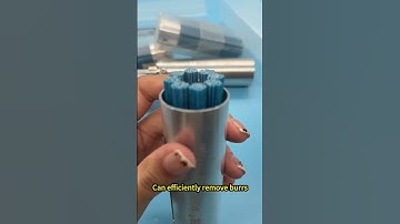 🤔😎How to remove cutting edges burrs,surface roughness ? #deburringtools #machine #cnc#millingbur