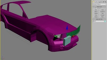 3d Max Car Modeling Part 6