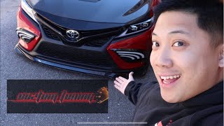 Installing Cuztom Tuning GT Front lip for 2021-2023 Toyota Camry (SE/XSE)