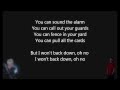 Eminem ft pnk  wont back down lyrics