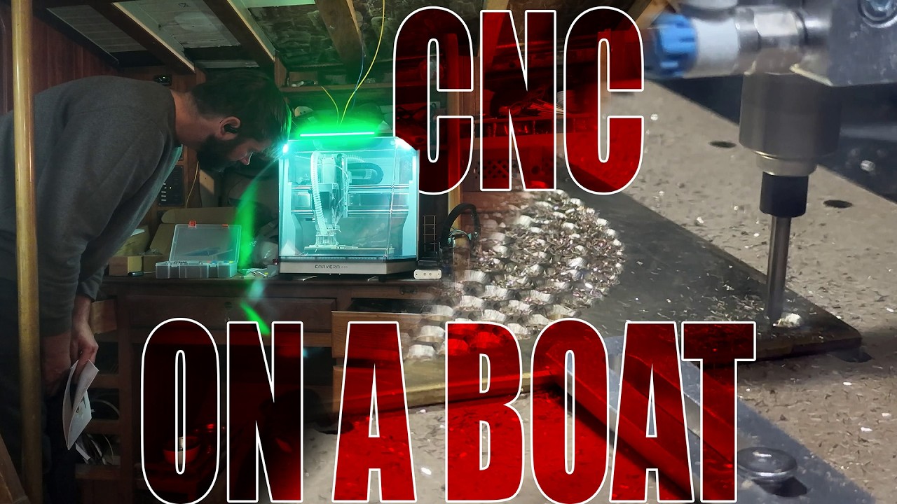 Making Boat Parts ANYWHERE in the WORLD with the Makera Carvera Air