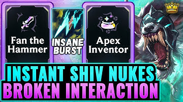 God of Thunder Warwick: Broken Fan The Hammer + Statikk Shiv Interaction | League Arena Gameplay