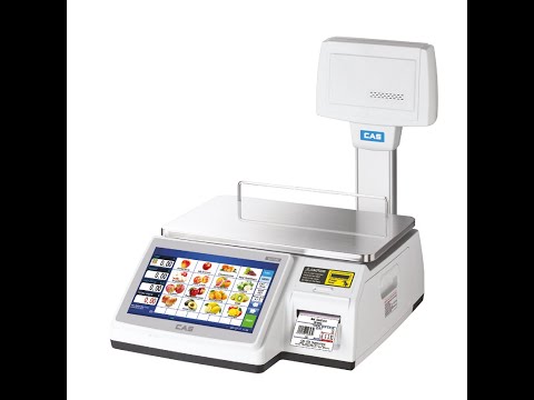 Весы самообслуживания CAS CL7200 EN