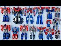 Different transformers leader optimus prime rage animated cartoon rise of the beast robotcar toys