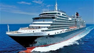 Cunard Queen Victoria cruise ship Walk Tour 4K
