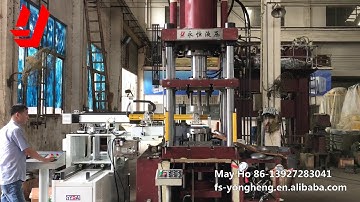 Yongheng Hydraulic_Automatic Hydraulic Press Production Line Debugging Video