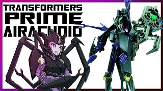 Жуткая Эйрахнида. Transformers Prime Airachnid Takara tomy - обзор на персонажа и фигурку.