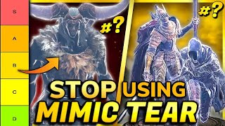 Top 8 BEST Spirit Ashes Better Than Mimic Tear! (RANKED) Elden Ring