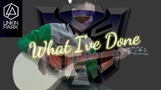 Linkin Park - What i've Done (Ost Transformers) - Fingerstyle guitar cover Resimi