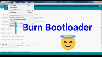 How Burn Bootloader in Atmega328 and Arduino board UNO as Programmer