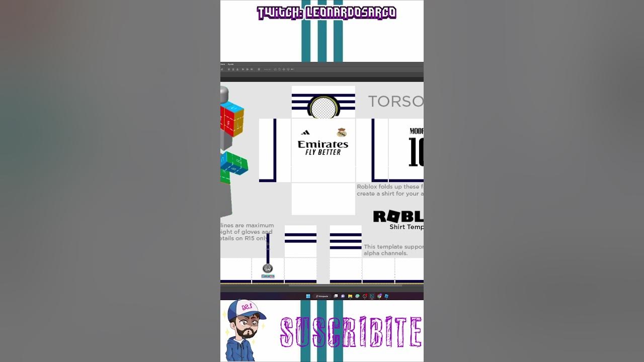 roblox-camiseta-del-real-madrid-youtube