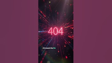 Why Error 404 Exists (The Web’s Most Famous Mistake)