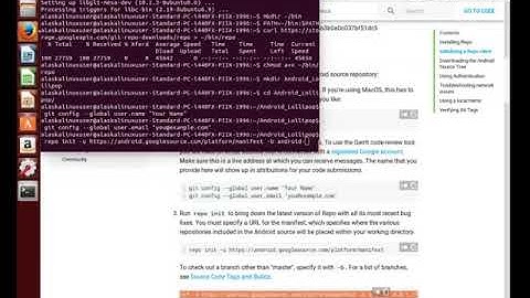 Lollipop: Using Repo Sync