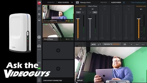 SlingStudio Audio Mixer DEMO