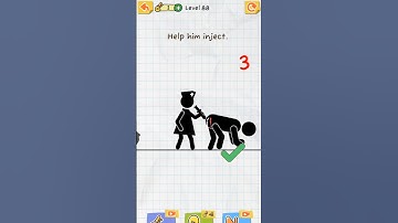 Draw 2 Save: Stickman Puzzle level88 #shorts #short