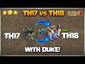 Th17 Root Rider &amp; Electro Dragon Attack Strategy | Th17 vs Th18 attack with Dragon Duke coc