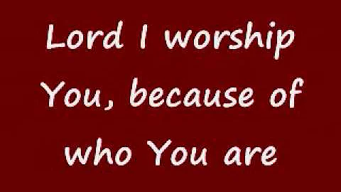 Because of who you are (with lyrics).wmv