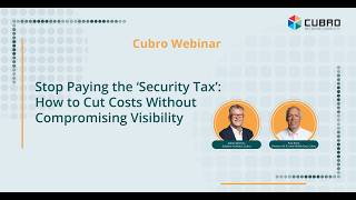 Webinar Recording: Stop Paying Security Tax