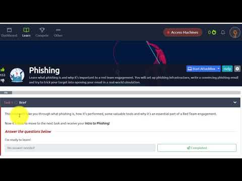 TryHackMe: Phishing Room