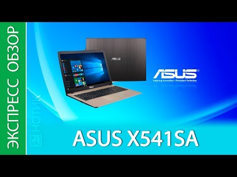 Экспресс обзор ноутбука Asus X541SA-XX119T