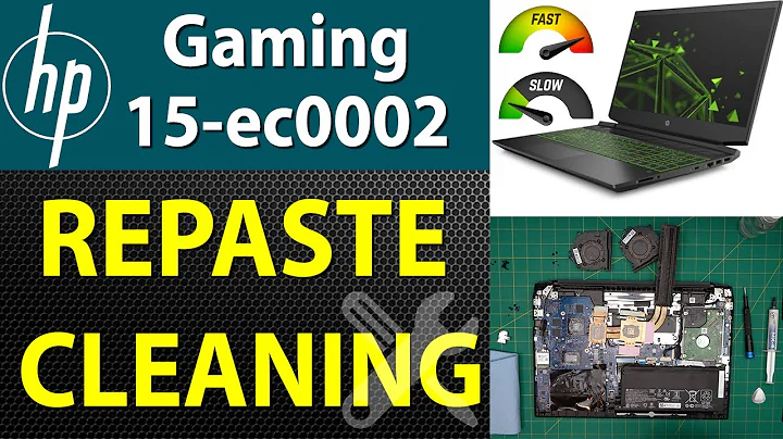 Guide Complet: Réparation et Nettoyage HP Pavilion Gaming 15 Ec0002