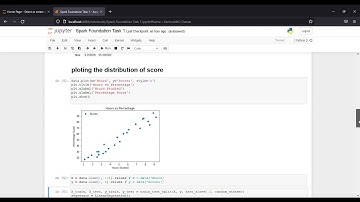 Spark Foundation Task 1   Jupyter Notebook