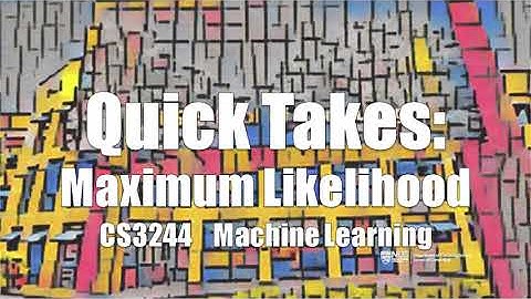 04.opt.02 « Quick Takes: Maximum Likelihood « Machine Learning « NUS School of Computing