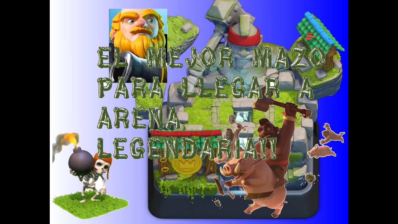 juegos panamericanos 2019 en vivo MEJOR MAZO PARA SUBIR A ARENA LEGENDARIA!! - Clash Royale WithZack - HUMILLA A NIVELES SUPERIORES
