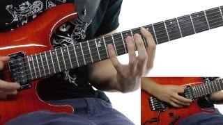 Video voorbeeld van "Paul Gilbert - Technical Difficulties Guitar Lesson | How To Play!"