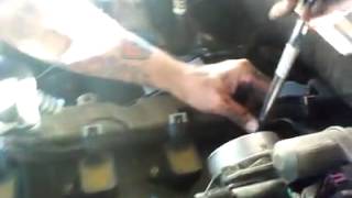 Changing spark plugs on my 06 trailblazer