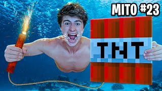 DESMASCAREI MAIS 24 MITOS DO MINECRAFT NA VIDA REAL!