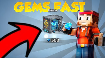 HOW To GET GEMS *FAST* Pixel Gun 3D F2P 2024