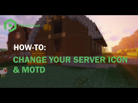 How to add a Server Icon and MOTD to your Minecraft server