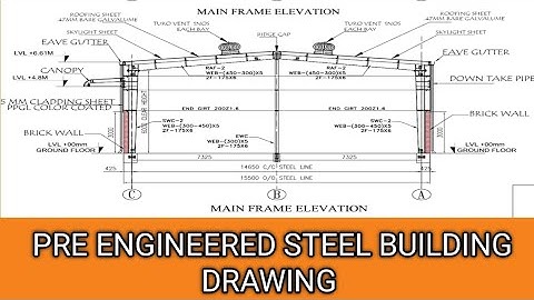 Pre engineered Building Drawings     # Pre engineering Building design    # Steel Structure Drawings