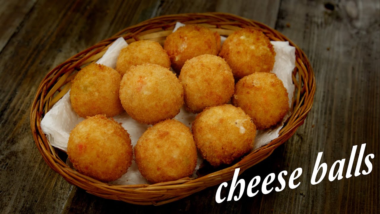 Cheese Balls Recipe - Cafe Style Perfect Snacks CookingShooking | Yaman Agarwal
