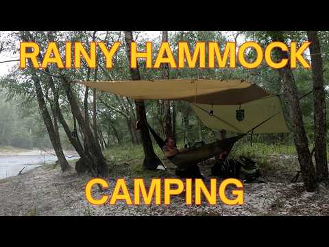 Rainy Canoe Camp Tarp Tents & Tasty Meals!