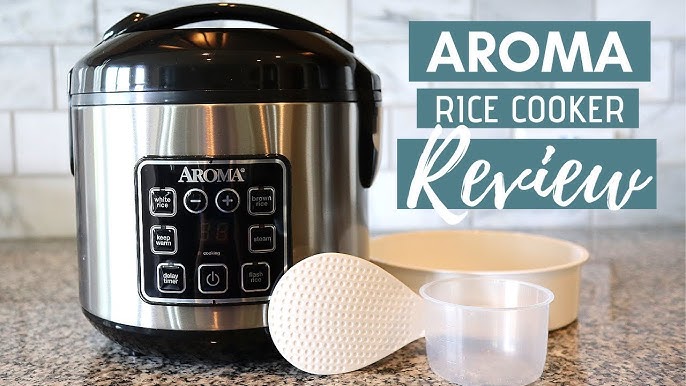 Aroma 6-Cup Rice Cooker and Food Steamer