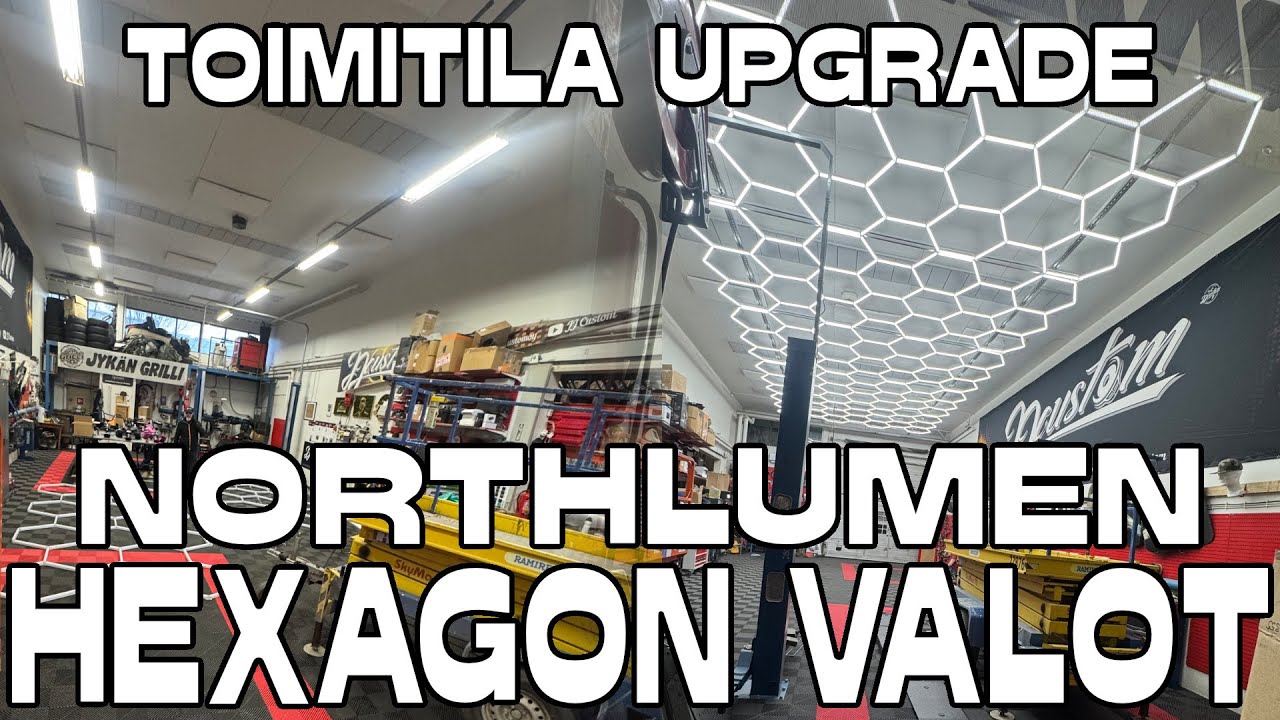 JJ Custom Toimitila Upgrade - Northlumen Hexagon valot!