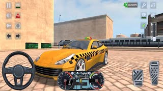 🚖🔥 Ferrari GTC4Lusso Taxi in Taxi Car Simulator EVO | V12 Ferrari Beast Pickup Passengers! 🚖🇮🇹🔥 screenshot 3