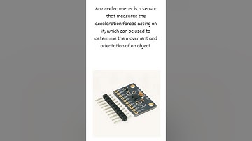 Accelerometer sensor