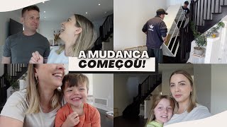 A mudança começou! Semana que vem voltaremos para o Brasil 🇧🇷